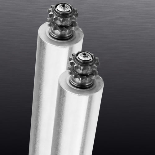 Rouleau de convoyeur à entraînement par chaîne - SIGMA (DUAL FRICTION) - roll-ven spa - en inox / en PVC / à pignon