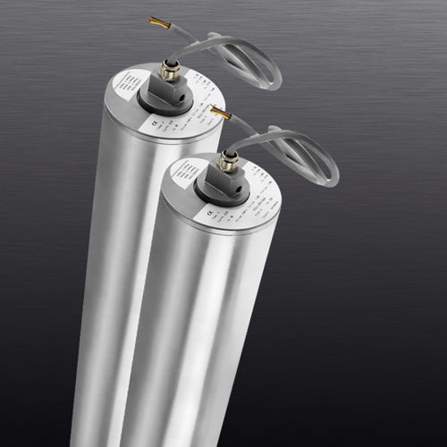 Tambour moteur à entraînement par courroie - roll-ven spa - pour convoyeur à bande / en acier inoxydable / en aluminium
