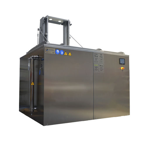 Machine de lavage à ultrasons - ACM-2000N - UltraTecno - automatique / robuste / à chargement par le haut