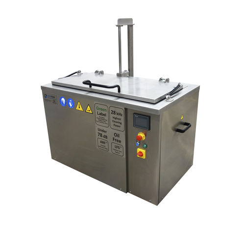 Machine de lavage à ultrasons - ACM-100E - UltraTecno - automatique / en inox / à chargement par le haut