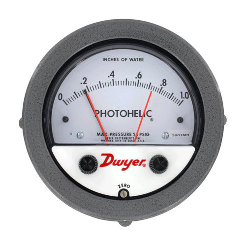 Manomètre différentiel - Photohelic® 3 series  - DWYER - analogique / fileté / NPT 1/8