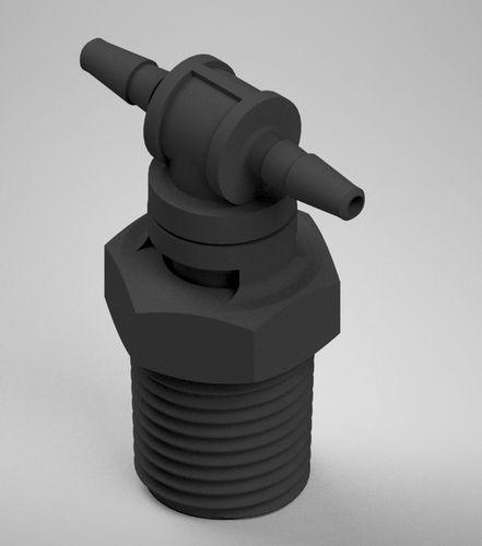 Raccord pneumatique - F32558 series - AIR Logic - fileté / cannelé / en T