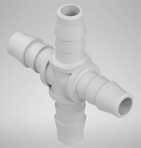 Raccord pneumatique - F31468 series - AIR Logic - cannelé / en croix / en polypropylène