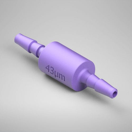 Restricteur d'écoulement à orifice - F950 series - AIR Logic - cannelé