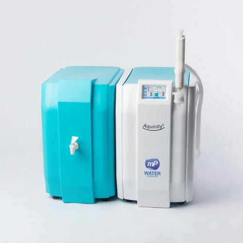 Unité de purification d'eau ultrapure pour laboratoire - Aquinity² P35 / P70 - MembraPure - par osmose inverse / compacte