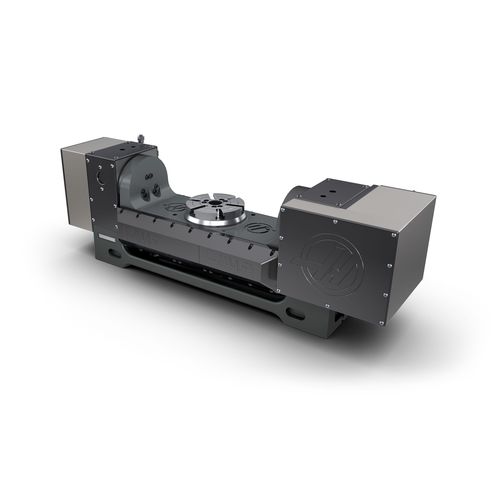 Table rotative entraînée par moteur - TR160 - Haas Automation - basculante / pour l'usinage de matériaux / à 5 axes