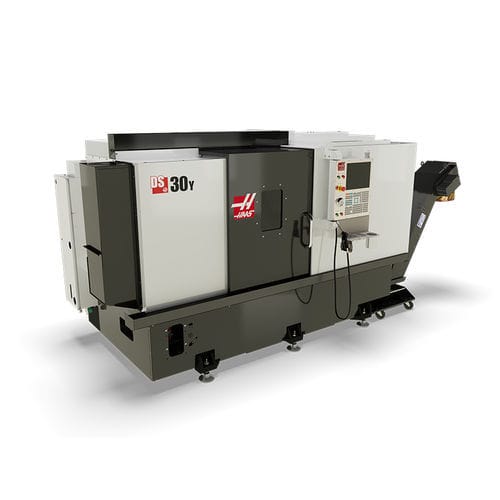 Centre de tournage CNC - DS-30Y - Haas Automation - 3 axes / rigide / à deux broches