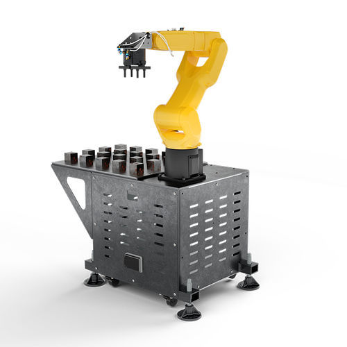 Cellule robotisée de déchargement - Haas Automation - de chargement / d'usinage / pour machine-outil