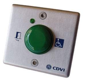 Bouton poussoir tactile - BPCHOC65AV - CDVI IBERICA SL - en aluminium / standard / en acier inoxydable