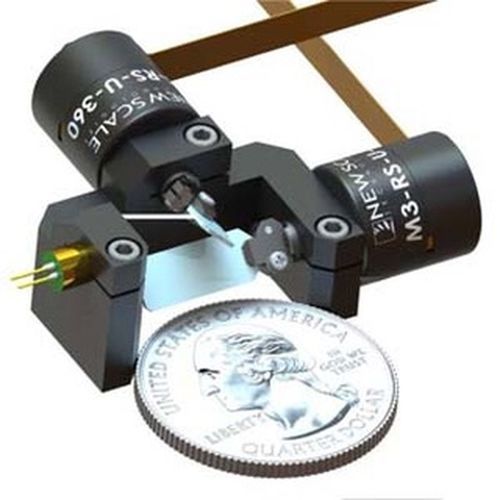 Platine de positionnement d'inclinaison - DK-M3-RS-U-2M-20-L - COMESTERO SISTEMI - piézo / 2 axes / miniature