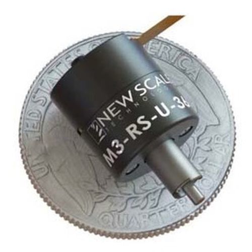 Platine de positionnement rotative - M3-RS-U360 - COMESTERO SISTEMI - piézoélectrique / miniature / avec contrôleur intégré