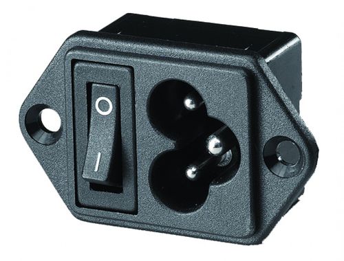 Connecteur d'alimentation électrique - 0724 - SC - COMESTERO SISTEMI - carré / en T / mâle