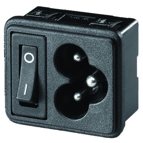 Connecteur d'alimentation électrique - 0724 - SP - COMESTERO SISTEMI - carré / en T / mâle