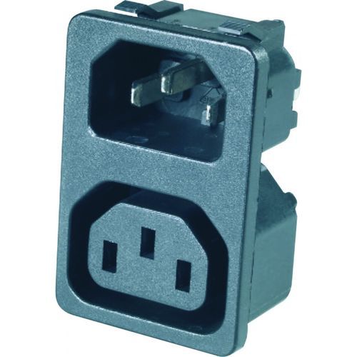 Connecteur d'alimentation électrique - 0198 - Q - COMESTERO SISTEMI - hexagonal / en T / femelle