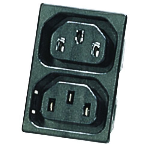 Connecteur d'alimentation électrique - 045 - 2 - COMESTERO SISTEMI - hexagonal / en T / femelle