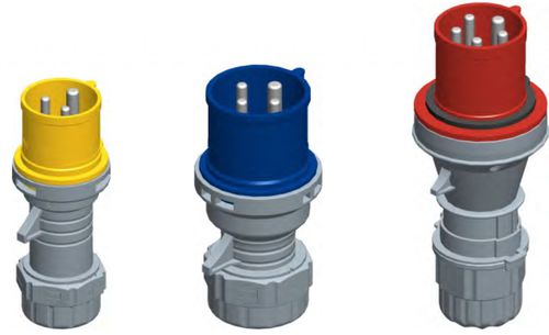 Fiche électrique industrielle - CP-44 - COMESTERO SISTEMI - encastrée / IP44