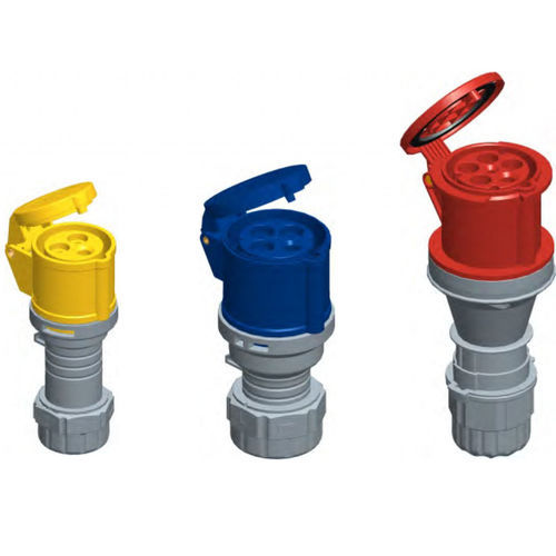 Fiche électrique industrielle - CS-44 - COMESTERO SISTEMI - encastrée / IP44