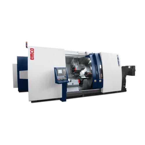 Centre de tournage-fraisage CNC - HYPERTURN 110 - EMCO GmbH - horizontal / 4 axes / bi-tourelle