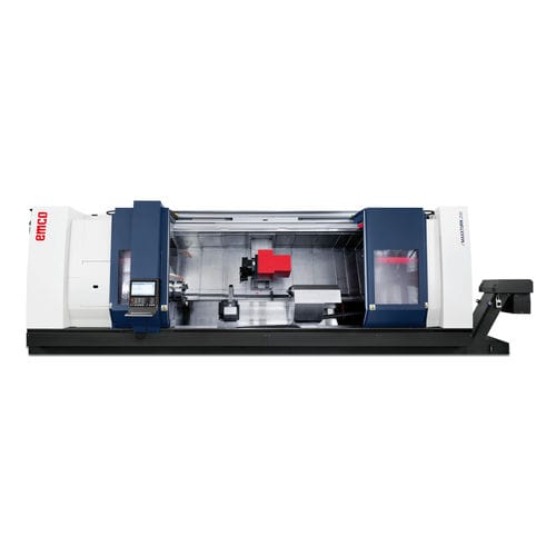 Centre de tournage-fraisage CNC - MAXXTURN 200 - EMCO GmbH - horizontal / 3 axes / à banc incliné