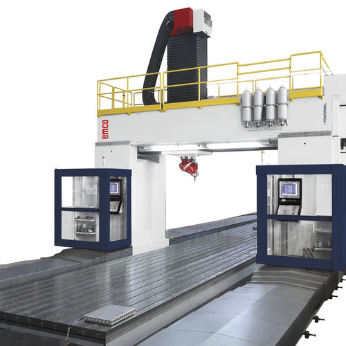 Centre d'usinage à portique - POWERMILL - EMCO GmbH - 3 axes / universel / avec table rotative