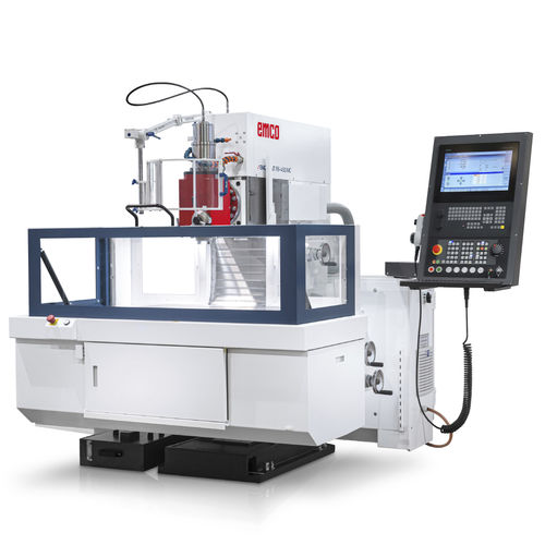 Fraiseuse CNC 3 axes - Emcomat FB-450 MC - EMCO GmbH - à broche pivotante / à table mobile / haute précision