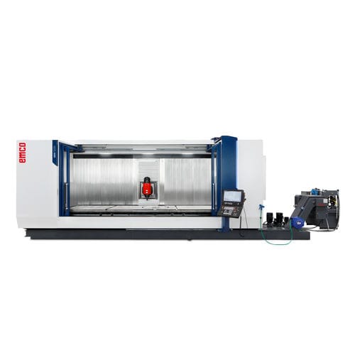 Centre d'usinage CNC à colonne mobile - MMV 5200 - EMCO GmbH - 5 axes / 4 axes / vertical