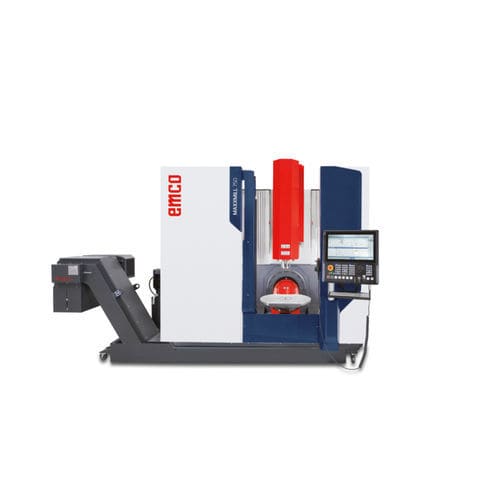 Centre d'usinage 5 axes - MAXXMILL 750 - EMCO GmbH - vertical / à colonne mobile / à table rotative inclinable