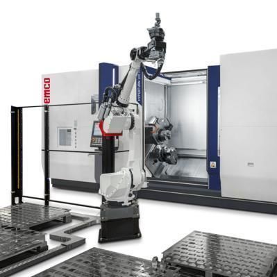 Robot articulé - Roboter - EMCO GmbH - 6 axes / de chargement / de déchargement