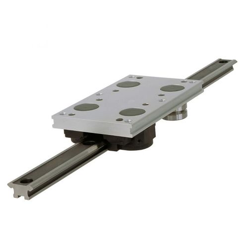 Guide linéaire à patin - GV3  - BISHOP-WISECARVER - à rouleaux / de précision / compact