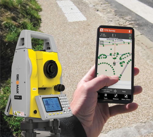 Logiciel de mesure - X-PAD Ultimate GO & Zoom10 - GeoMax - de collecte de données / de contrôle qualité / de suivi