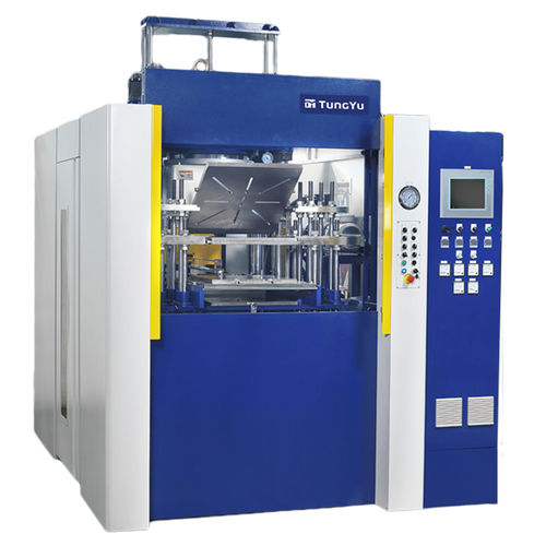 Machine de moulage à compression - TYC-V-2RT - REP international - pour composites / verticale / ajustable