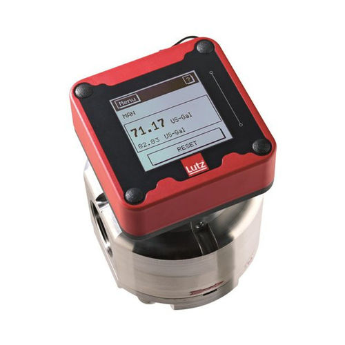 Débitmètre à pignons ovales - HDO 400 Niro/Niro - Lutz Pumpen GmbH | Lutz-Jesco GmbH - volumique / pour huile / pour produits chimiques