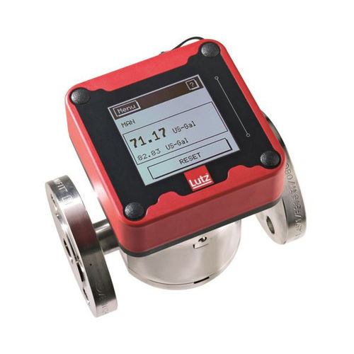 Débitmètre à pignons ovales - HDO 250 Alu/PPS - Lutz Pumpen GmbH | Lutz-Jesco GmbH - pour huile / pour produits chimiques / pour acide