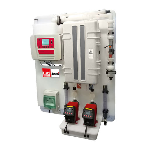 Générateur de dioxyde de chlore pour le traitement des eaux - EASYZON D - Lutz Pumpen GmbH | Lutz-Jesco GmbH - pour désinfection / compact