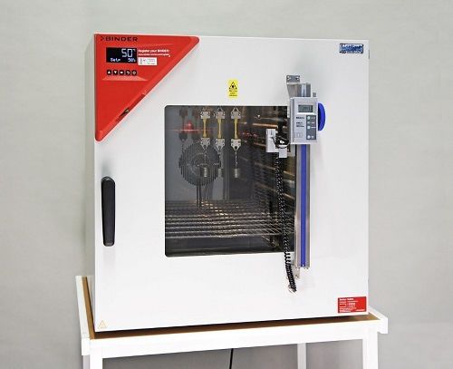 Chambre d'essai thermostatique - EB 30 - Elastocon AB - de température / avec fenêtre / en inox