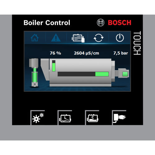 Commande compact - Control - Bosch Thermotechnology Ltd. - pour chaudière à vapeur