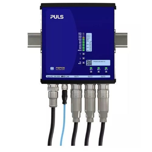 Alimentation électrique sur rail DIN - FPS300.245-049-112 - PULS GmbH - AC/DC / à triple sortie / ajustable