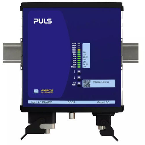 Alimentation électrique sur rail DIN - FPT500.241-010-108 - PULS GmbH - AC/DC / ajustable / triphasée