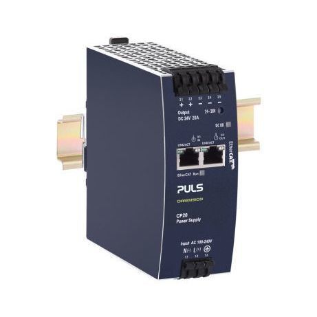 Alimentation électrique sur rail DIN - CP20.241-ETC - PULS GmbH - AC/DC / à sortie simple / monophasée