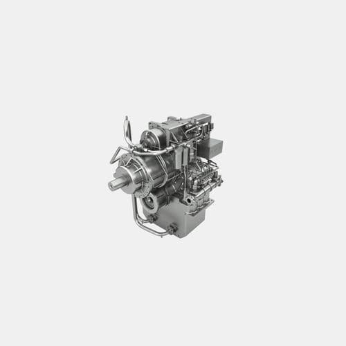 Moteur à gaz - T²RECS - RENK GmbH - monocylindre / marin