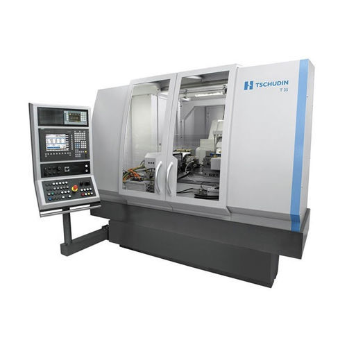 Rectifieuse cylindrique - TSCHUDIN T35 - Hardinge Bridgeport - pour pièces à usiner / CNC / hydrostatique