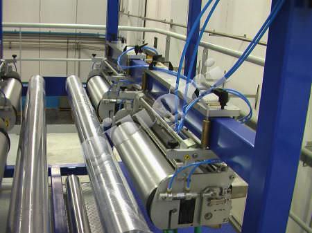 Presse flexographique en ligne - max. 600 x 500 mm, 200 m/min | MINIFLEX 516-600 - Giugni S.r.l. - à 4 couleurs / pour film en plastique