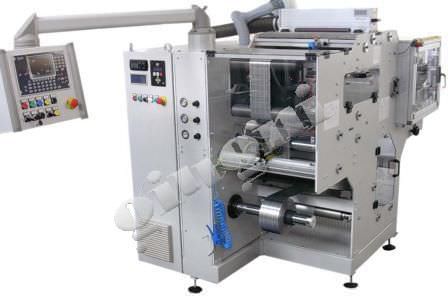 Presse flexographique à 4 couleurs - max. 300 x 700 mm, 100 m/min | OFFLINE FLEXO SA910/01 - Giugni S.r.l. - pour film en plastique
