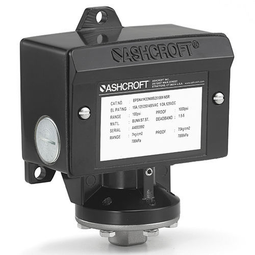 Pressostat à membrane - B series - ASHCROFT - différentiel / fileté / NPT 1/2