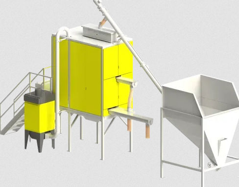 Séparateur de métaux - KWS - HAMOS GmbH, Recycling- und Separationstechnik - de matières plastiques / électrostatique / pour l'industrie du recyclage