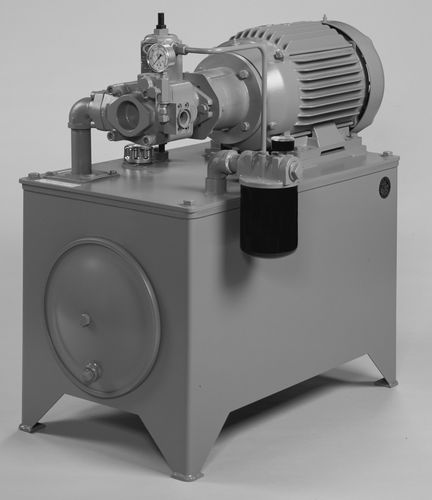 Groupe hydraulique électrique - NFPA-JIC - CONTINENTAL HYDRAULICS - stationnaire / pompe à piston / avec pompe à engrenages
