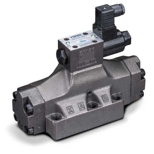 Distributeur hydraulique à tiroir - DSHG-06 series - YUKEN Europe Ltd. - actionné par solénoïde / à commande assistée / 2/2 voies