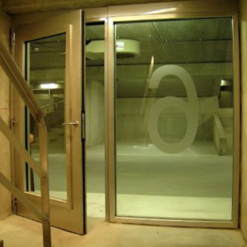 Porte battante - HEINEN SONDERMASCHINENBAU Neustadt GmbH - en acier / en acier galvanisé / PVC