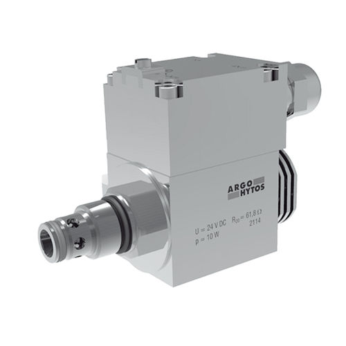 Distributeur hydraulique à clapet - SD3EX-B2 - ARGO-HYTOS - avec actionnement manuel / 2/2 voies