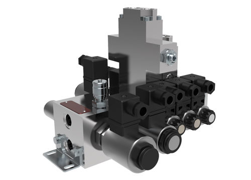 Distributeur de liquides - RPEK1-03/B - ARGO-HYTOS - modulaire / compact / mobile